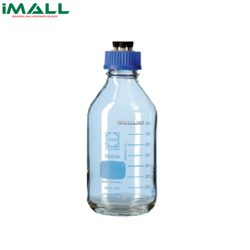 Bộ bù áp cho nắp 4 cổng (có màng lọc 0.2um) Duran 1137801