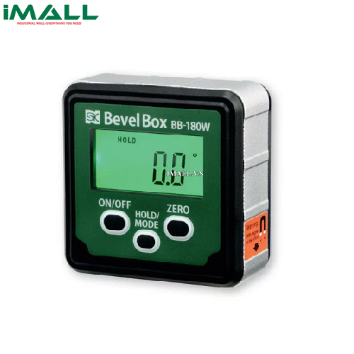 Thiết bị đo góc điện tử (±180°, 51x51x33mm) Niigata Seiki BB-180W
