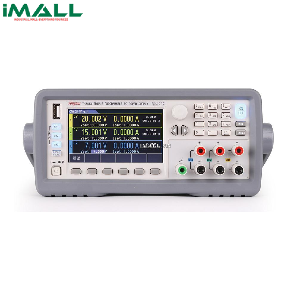 Nguồn lập trình DC Tonghui TH6413 (0-60V; 0-5A)