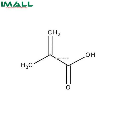 Hóa chất Methacrylic acid (stabilised with hydroquinone monomethyl ether) để tổng hợp (C₄H₆O₂, Chai thủy tinh 100 ml) Merck 8005780100