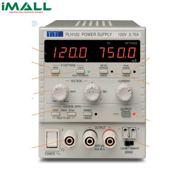 Nguồn một chiều TTI PLH120-P (120V, 750mA, RS-232/USB)