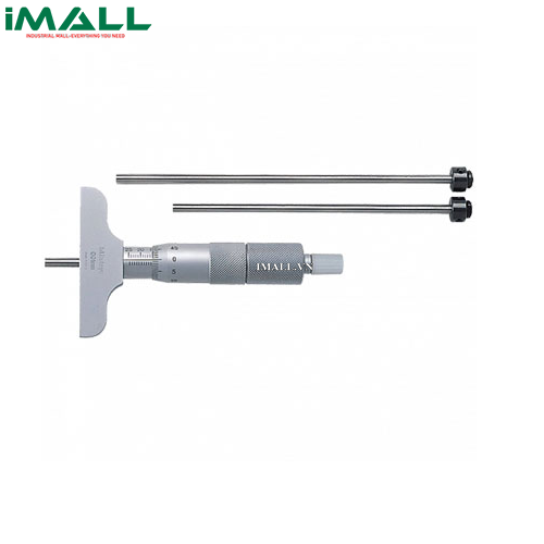 Panme cơ khí đo sâu (thay đổi đầu đo) Mitutoyo 129-110 (0-75mm/ 0.01mm)