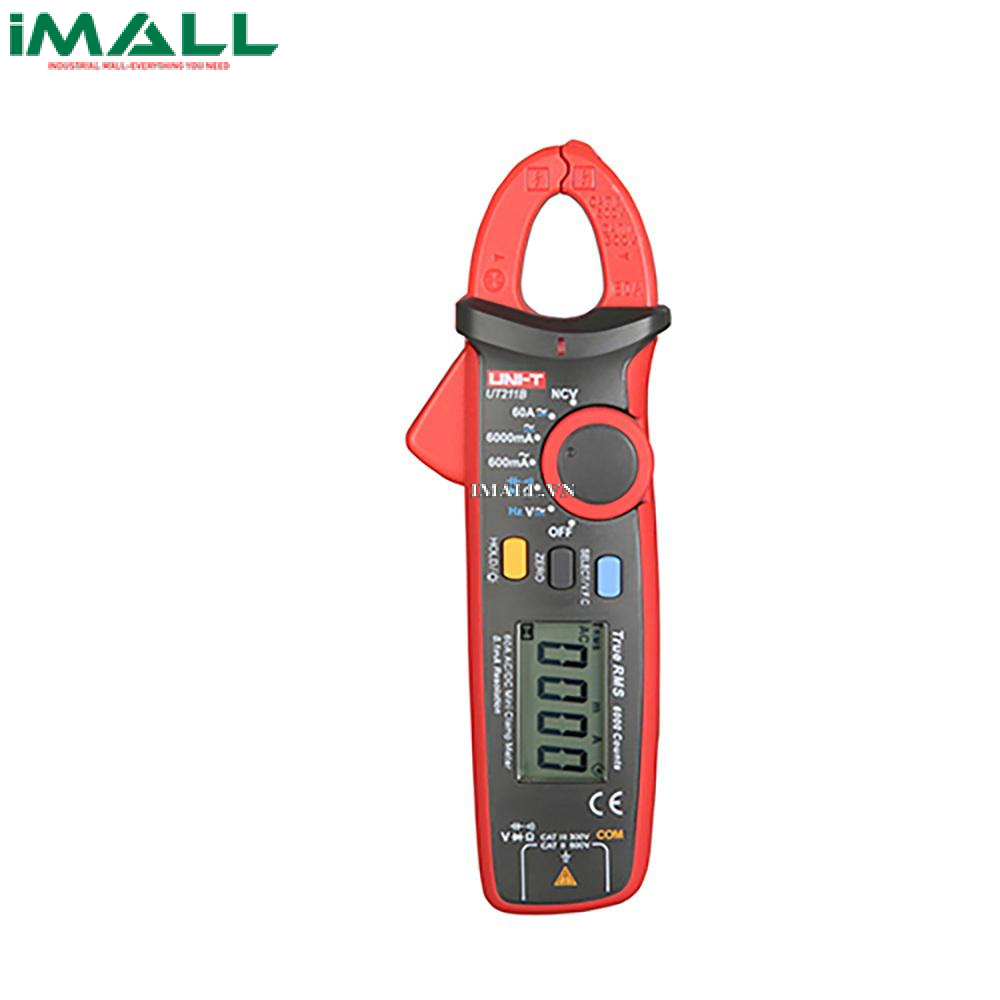Ampe kìm UNI-T UT211B (AC/DC 60A, True RMS)