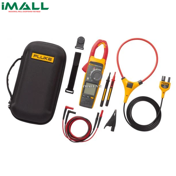 Fluke 378 FC Non-Contact Voltage True-rms AC/DC Clamp Meter with iFlex (True-RMS 1000V, Power Quality indicator)