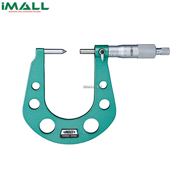Panme đo độ dày đĩa phanh cơ khí INSIZE 3288-50A (25-50mm; 0.01mm)