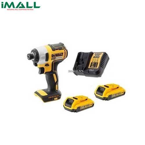 Máy vặn vít dùng pin 18V DeWALT DCF787D2-B1 (SET 2Ah)