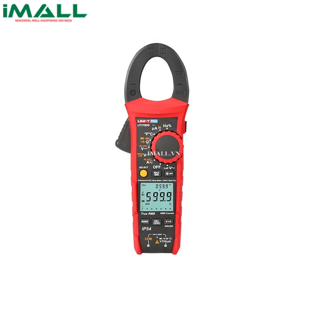 Ampe kìm UNI-T UT219DS (AC/DC 600A,True RMS)
