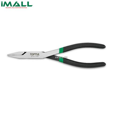 Kìm kẹp mũi dẹp 8" Toptul DFDC1208