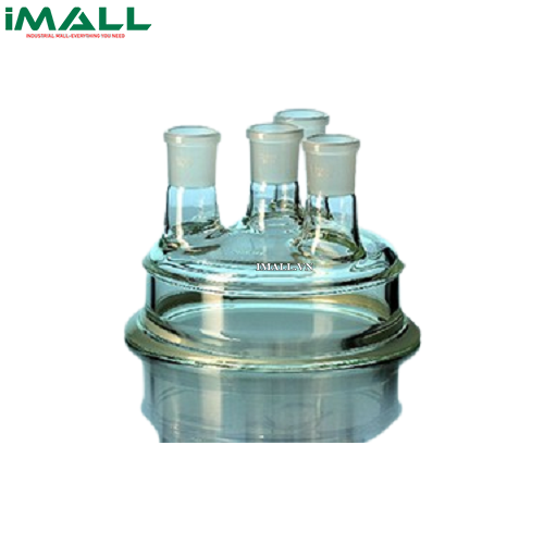 Nắp cho bình phản ứng DN 120 cổ chính 29/32, 2 cổ 29/23, 1 cổ 14/23 Duran 243925107