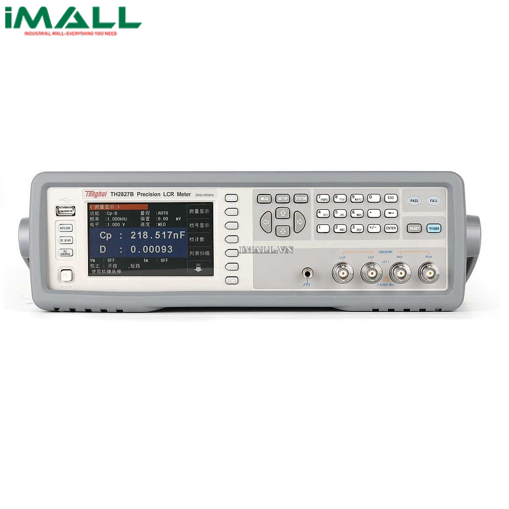 Máy đo LCR chính xác Tonghui TH2827A (20Hz-300kHz)