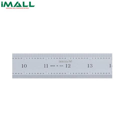 Thước lá thép (24”/600mm, (1mm, 0.5mm), rộng 30mm) Mitutoyo 182-165