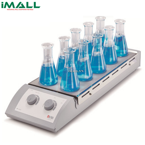 Máy khuấy từ gia nhiệt 10 vị trí DLAB MS-H-S10 (0~1100rpm; ~120°C)
