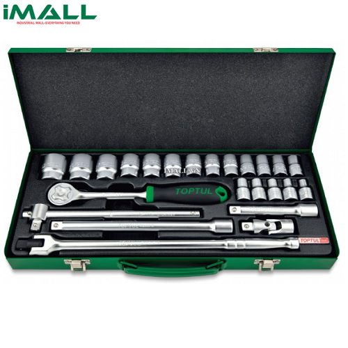Bộ đồ nghề xách tay 1/2" 24 chi tiết Toptul GCAD2408