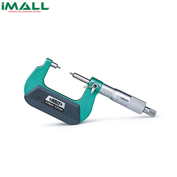 Panme đo rãnh then cơ khí INSIZE 3233-25BA (0-25mm; loại B)