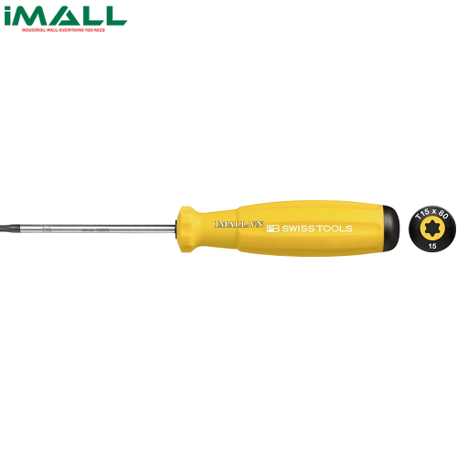 Tua Vít Hoa Thị T15 Màu Vàng Kích Thước 80/175mm PB Swiss Tools PB 8400.15-80 YE