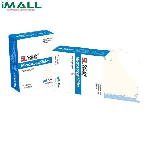 Lam kính hiển vi (Cut Edge 90°, Plain) SciLab SL.Sli1012