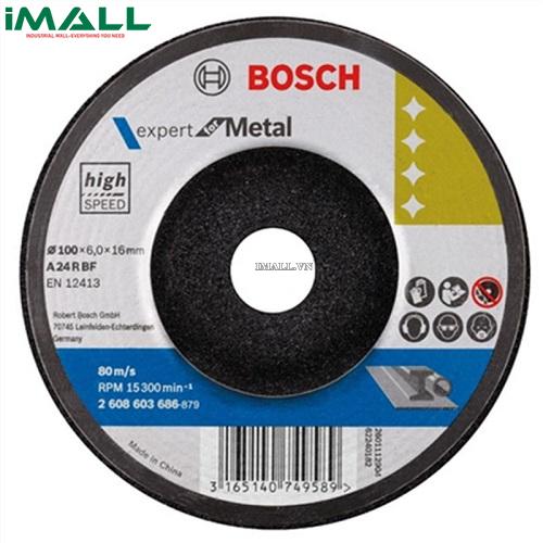 Đá cắt sắt tốc độ cao BOSCH 2608603686 (100x6mm)