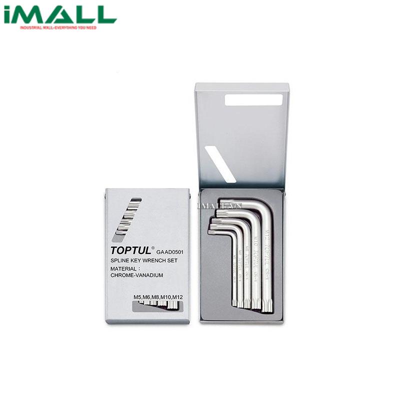 Bộ chìa lục giác 5 món TOPTUL GAAD0501 (M5~M12)