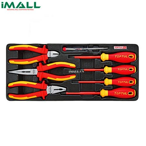 Khay tua vít & kềm cách điện 8pcs TOPTUL GAAT0818