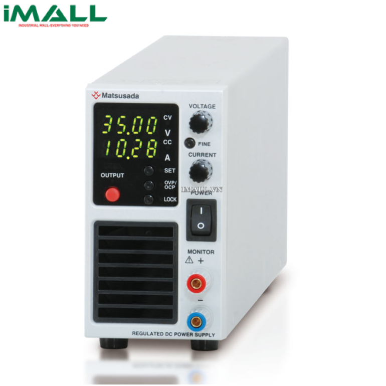 Nguồn lập trình DC Matsusada TB1000V1A360W (1000V, 1A, 360W)