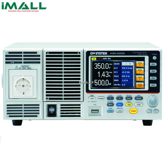 Nguồn lập trình AC/DC GW INSTEK ASR-2050 (500VA)