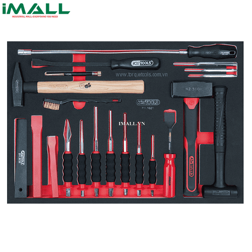 Khay đồ dụng cụ 21 chi tiết KS Tools 711.1021