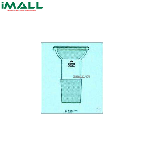 Cổ nối bình cầu với máy cô quay WITEG 0 520 029