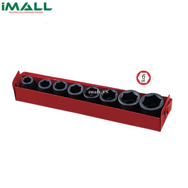 Bộ Khẩu Dùng Cho Súng 3/8" GENIUS CM-308S (8 Chiếc 5/16"~3/4")