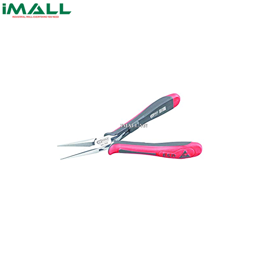 Kìm mũi dài thẳng không cắt ESD KS Tools 500.7077 (155 mm)