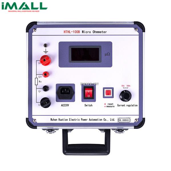 Máy đo điện trở thấp Wuhan HTHL-100B (1~1999μΩ, DC 50A, 100A)