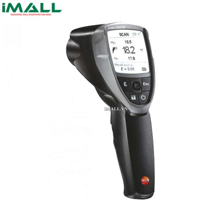 Máy đo nhiệt độ hồng ngoại TESTO 835-T2 (0560 8352, -10 ~ +1500 °C; 50:1)