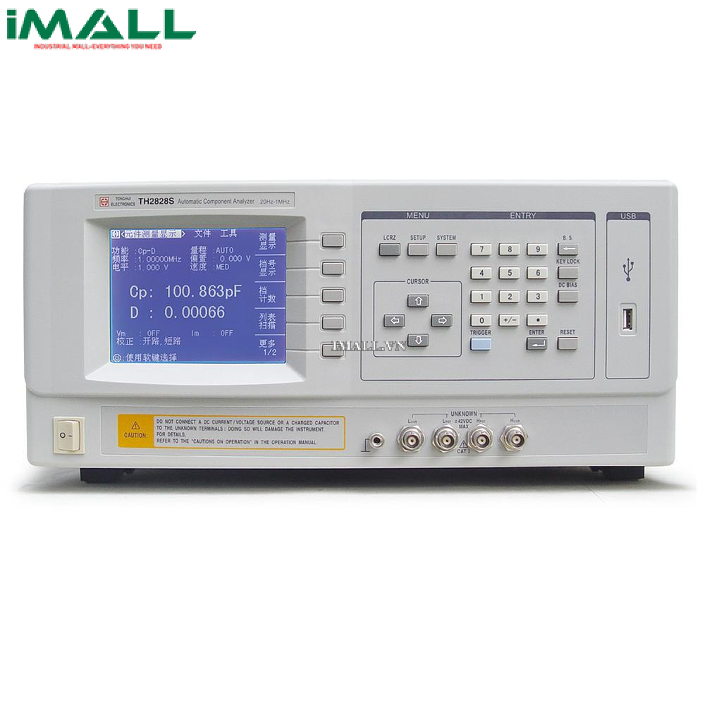 Máy đo LCR chính xác Tonghui TH2828S (20Hz-1MHz;1mHz)