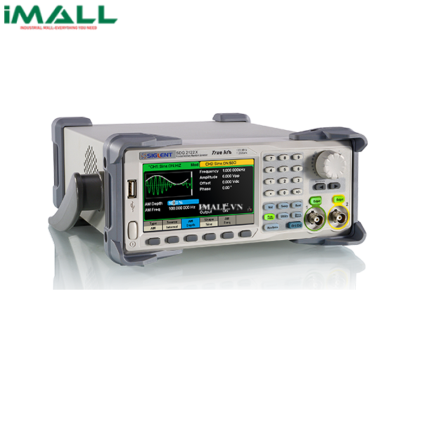 Máy phát xung SIGLENT SDG2122X (120MHz; 2CH; 1.2GSa/s)