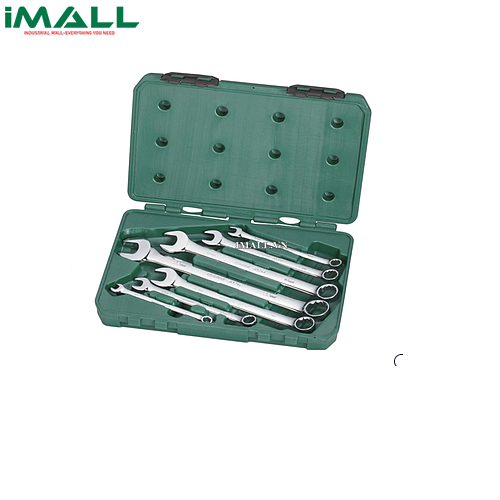Bộ cờ lê vòng miệng 7 chi tiết (hệ mét) SATA 09030 (8~21mm)