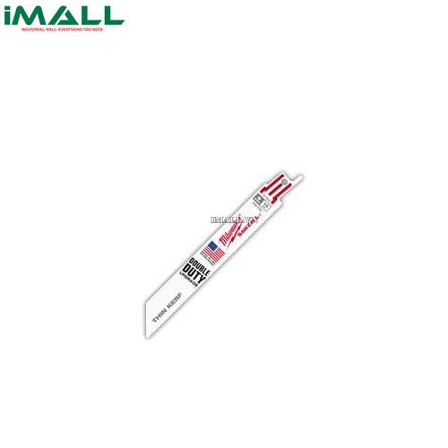 Lưỡi cưa kiếm kim loại the Thin Torch Milwaukee 14tpi 48-00-4182 (5 cái/15cm)