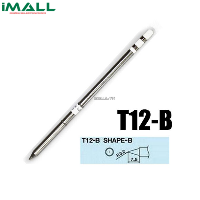 Tip hàn HAKKO T12-B (0.2mm)