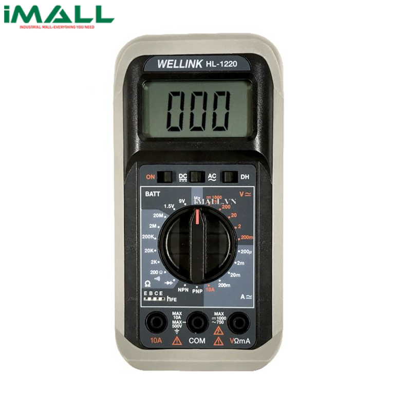 Đồng hồ vạn năng hiện số WELLINK HL-1220
