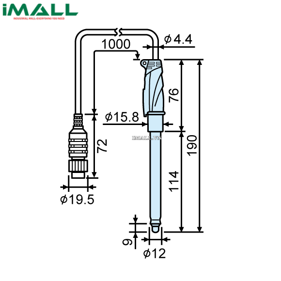 Điện cực PH TOA DKK GST-5841S