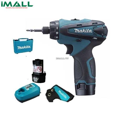 Máy khoan vặn vít dùng pin Makita DF030DWE (10.8V)