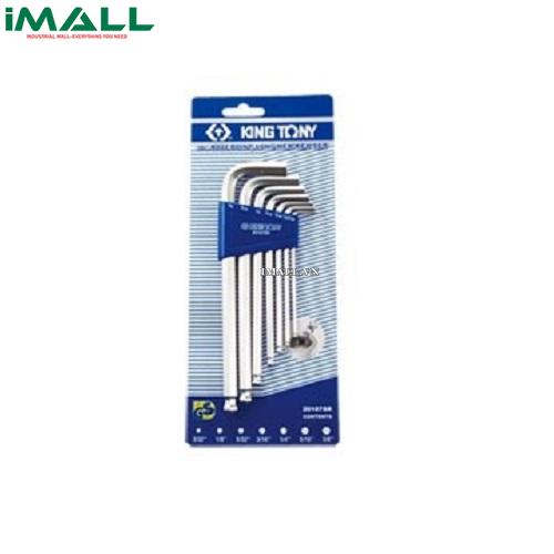 Bộ chìa lục giác hệ inch Kingtony 20107SR (3/32"~3/8")