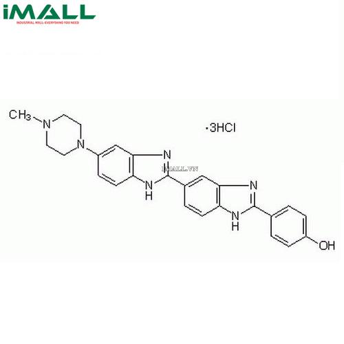 Hóa chất Bisbenzimide H 33258 Fluorochrome, Trihydrochloride (C₂₅H₂₄N₆O · 3HCl, ống nhựa 1 gm) Merck 382061-1GM US1382061-1GM