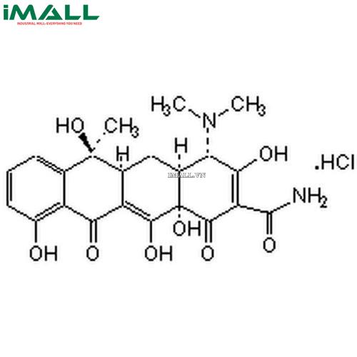Hóa chất Tetracycline, Hydrochloride (C₂₂H₂₄N₂O₈) Merck 58346 US158346-10GM