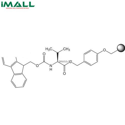Hóa chất Fmoc-Val-Wang resin LL (100-200 mesh)  (Chai thủy tinh 1g) Merck 8561200001