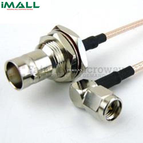 Cáp SMA Male - BNC Female Fairview FMC0438315LF (RG-316 Coax; 3 GHz )