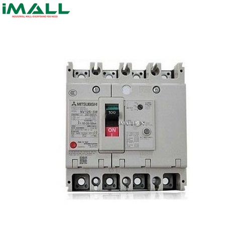 Cầu dao chống giật (ELCB) Mitsubishi NV250-HV 4P 200A (75kA 1.2.500mA)