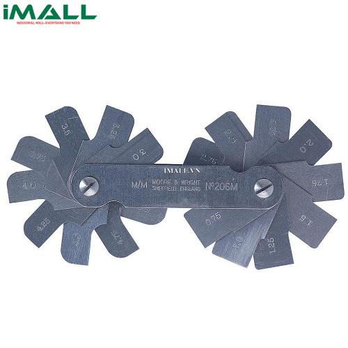 Dưỡng đo bán kính (5.5 - 13mm, 0.5mm) MOORE & WRIGHT 204MA
