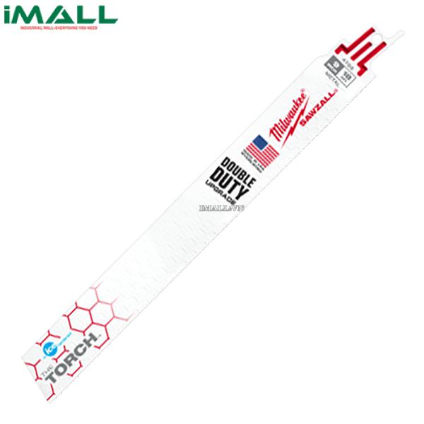 Lưỡi cưa kiếm kim loại the Torch  Milwaukee 18tpi 48-00-4788 (23cm/5 cái)