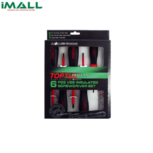Bộ tua vít 7 món cách điện 1000V TOPTUL GAAE0704