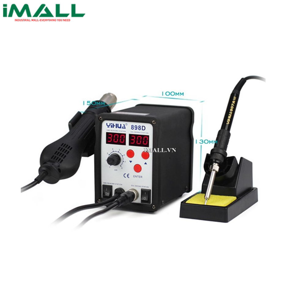 Máy hàn khò chỉnh nhiệt Yihua 898D (730W)