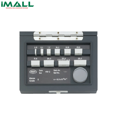 Bộ căn mẫu sứ (419 C; Dung sai cấp 1) Mahr 4800090DKS
